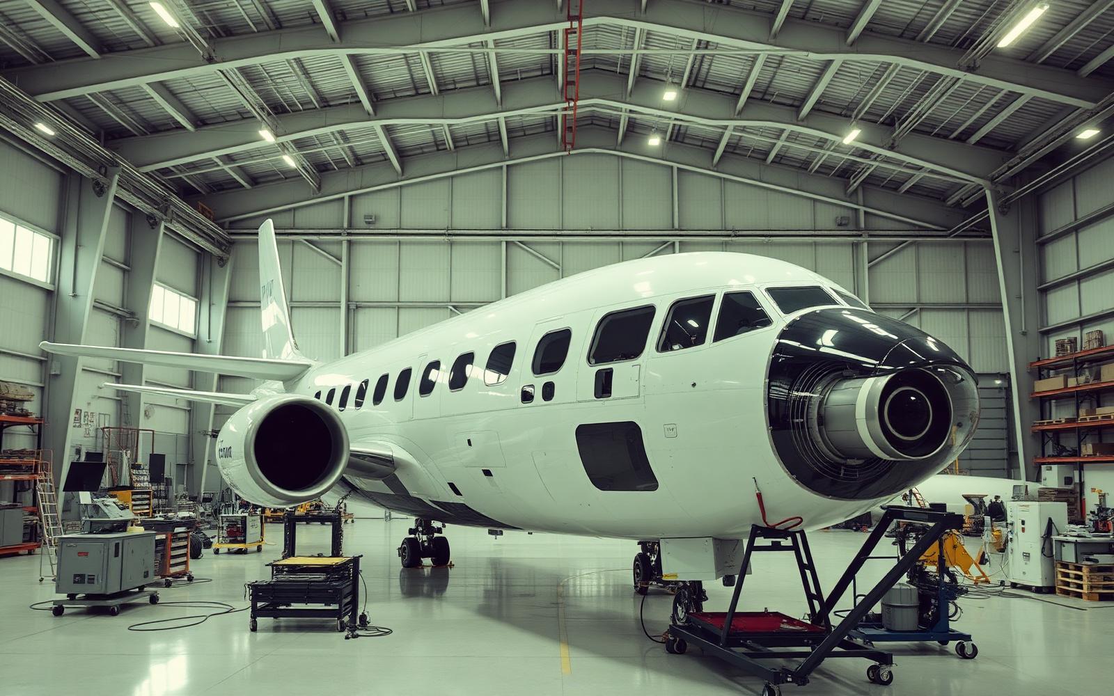 Hangar di assemblaggio aeronautico
