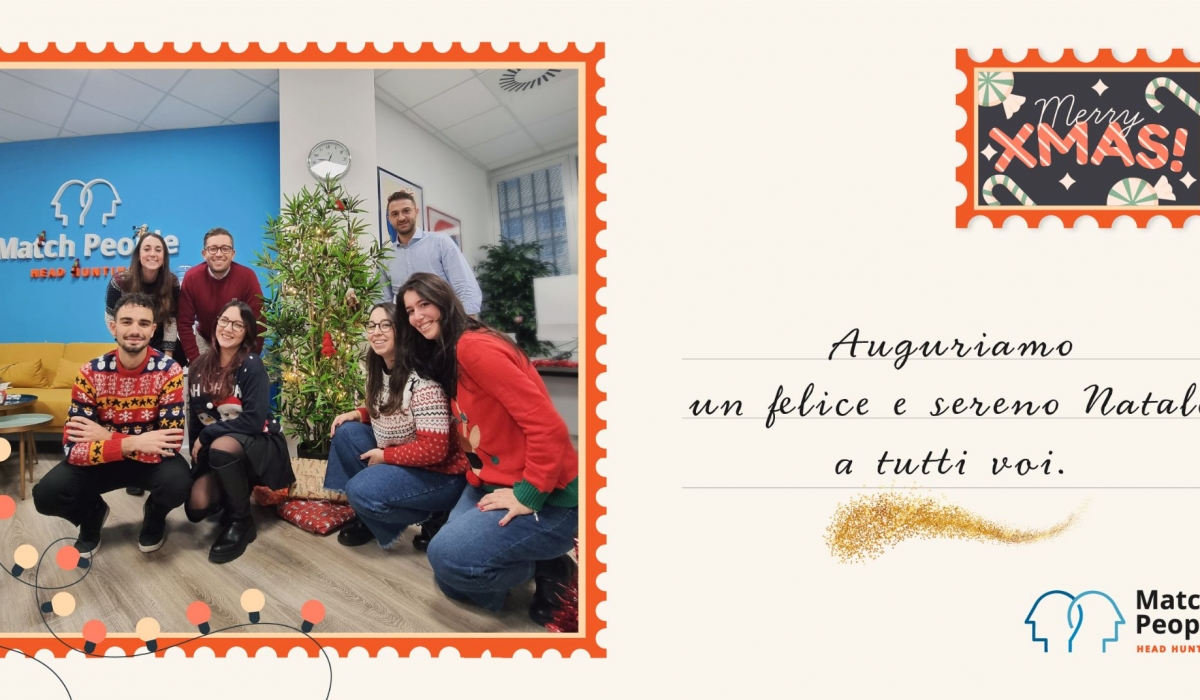 Il team Match People festeggia il Natale 2022