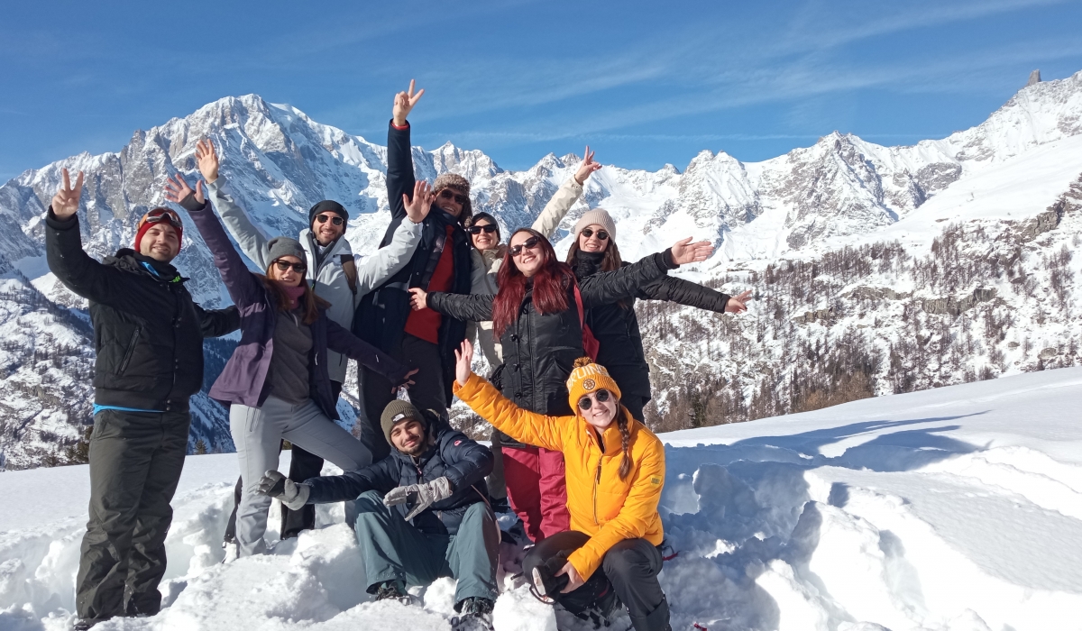 Team building Match People tra le montagne di Courmayeur